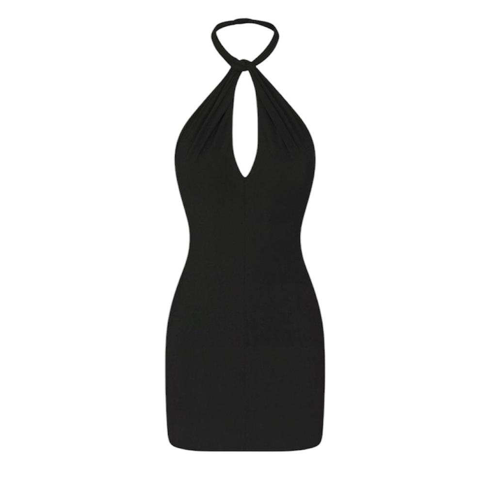 SKIMS Summer Mesh Halter Dress (NWT)